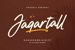 Jaqartall Hand Drawn Script Font Download