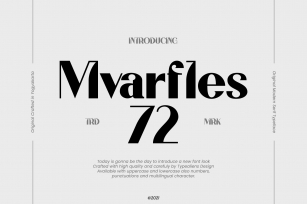 Mvarfles 72 Font Download