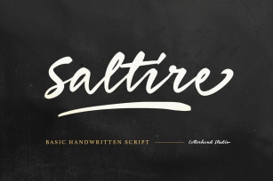 Saltire Font Download
