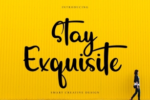 Stay Exquisite Font Download
