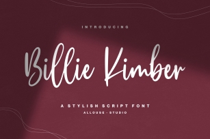 Billie Kimber Font Download
