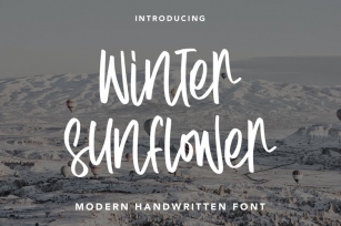 WinterSunflower Font Download