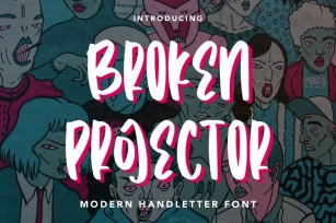 BrokenProjector Font Download