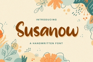 Susanow Font Download