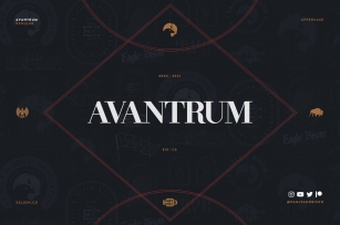 Avantrum Font Download