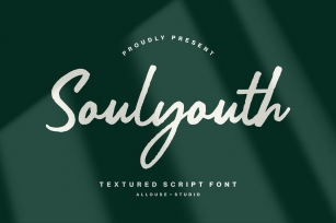 Soulyouth Textured Script Font Download