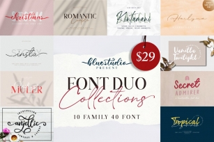 Font Duo Collections Font Download