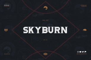 Skyburn Font Download