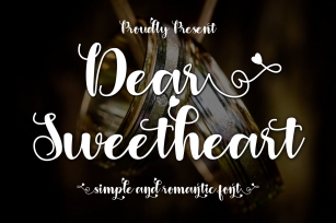 Dear Sweetheart Font Download