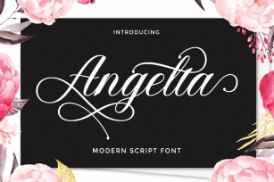 Angelta Script Font Download