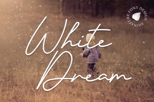 White Dream Font Download