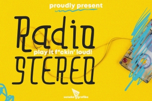 Radio Stereo Font Download
