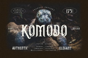 Komodo Decoative Font Download