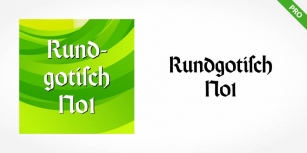 Rundgotisch No1 Pro Font Download