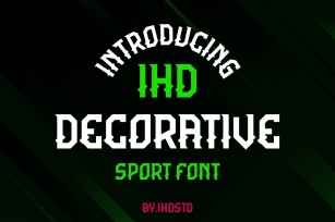 IHD Decorative Font Download