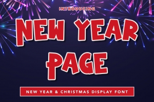 New Year Page Font Download