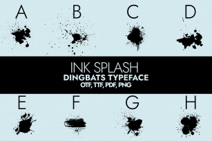 Ink Splash Font Download