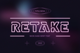 Retake Neon Sans Font Download