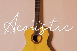 Acoustic Font Download