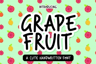 Grape Fruit Font Download