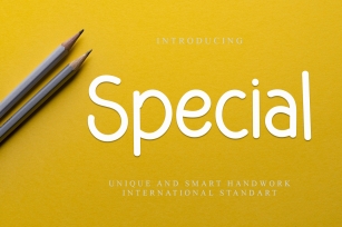 Special Font Download