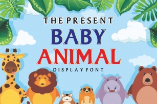 Baby Animal Font Download