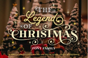 Legend Of Christmas Font Download