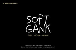 Softgank Messy Handwriting Font Download