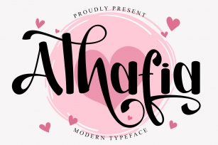 Athafia - Font Download