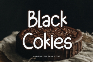Black Cokies Font Download