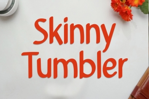 Skinny Tumbler Font Download