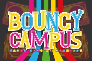 Bouncy Campus Font Download