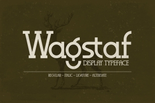Wagstaf Modern Slab Serif Font Download