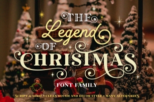 The Legend of Christmas Font Download
