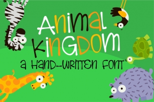 Animal Kingdom Font Download
