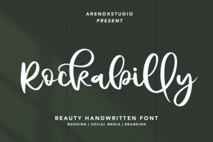 Rockabilly - Beauty Handwritten Font Font Download