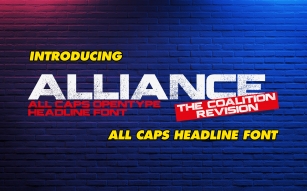 Alliance Font Download