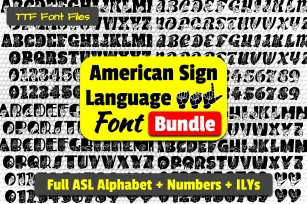 Able Lingo ASL Font Download