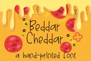 Beddar Cheddar Font Download