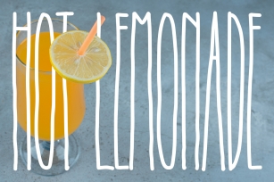 Hot Lemonade Font Download