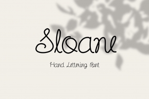 Sloane Font Download