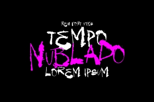 Tempo Nublado Font Download