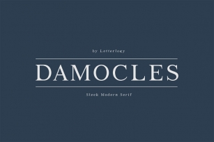 DAMOCLES Font Download