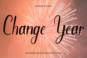 Change Year Font Download