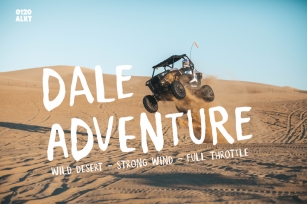 Dale Adventure Font Download