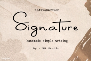 Signature Font Download