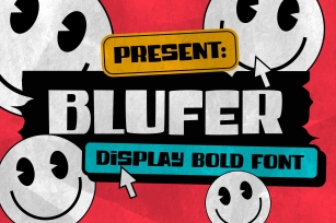 Blufer Display Font Download