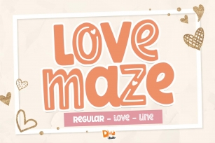 Love Maze Font Download