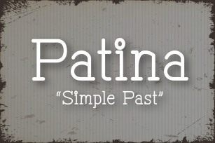 Patina Font Download