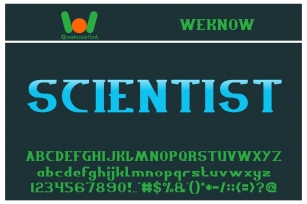 Scientist Font Download